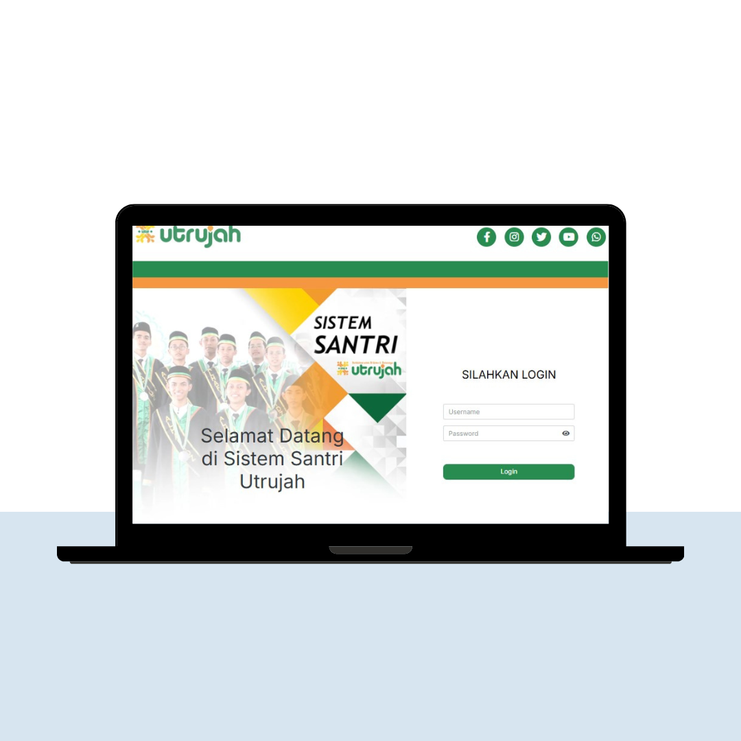 Panduan Lengkap Login Sistem Santri Utrujah